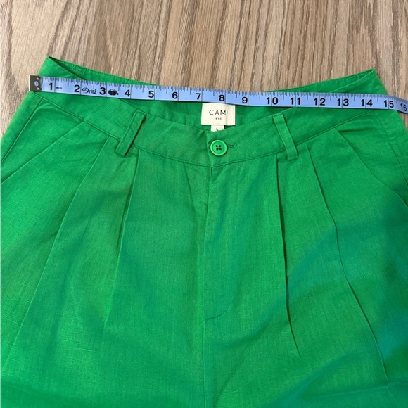 Cami NYC Vibrant Green Wide-Leg Pants - Picture 10 of 12
